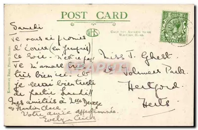 Katedra w Hereford, Front Wschodni — Kingsway Real Photo Series, nr 17817 — Rewers