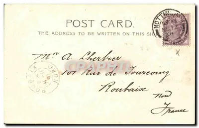 Haddon Hall — Nottingham — V & S. LTD, D — Verso