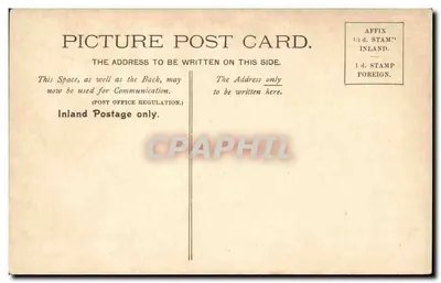 Bamburgh. O Castelo. — Carte postale ancienne — n° 20681 — Verso