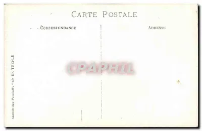 Woman in Front of Ruins — 'Van de Talle' Products Society — Series Number Not Visible — Back