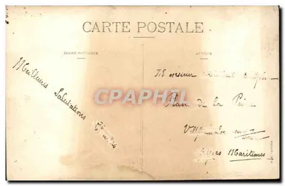 Grupo familiar ou social diante de um edifício — Dicky, 1902 — Dicky — Verso