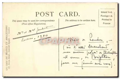 LONDRES — Hyde Park Corner — LL. — 189 — Verso