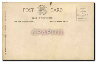 Pałac Świętego Jakuba, Londyn — Portal historyczny z czasów panowania Henryka VIII — Beagles' Postcards n° 985.M — Rewers