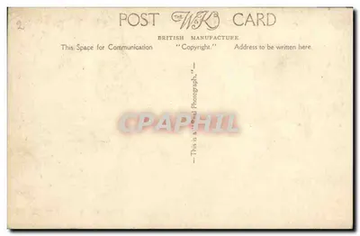 A Agulha de Cléopatra — Thames Embankment, Londres — W & K London, No 25 — Verso