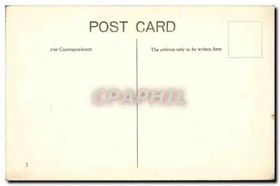 Cenotaph, Whitehall, Londyn — pomnik komemoracyjny z tłumem i koroną kwiatów — wydawca nieznany, numer serii nie widoczny — Rewers