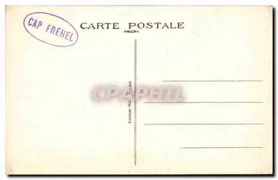 Kap Fréhel — La Fauconnière — Côte d’Emeraude — seria 660 — Rewers