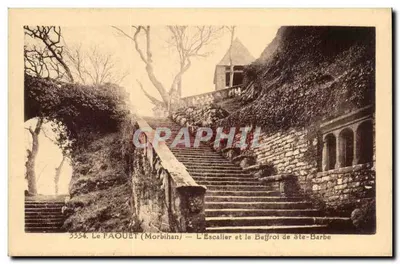 Le FAOULT (Morbihan) — A Escada e o Sino de Santa Bárbara