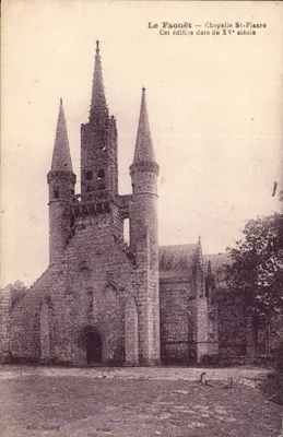 Le Faouët — Capela de Saint-Fiacre — Editor Sayara