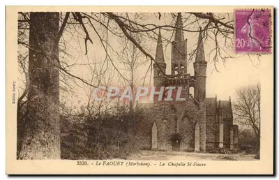 Le FAOUET (Morbihan) - A Capela São Fiacre — Edição Million Savary, n° 3330