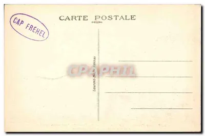 Cap Fréhel — Ciekawy skałka "la Fauconnière" z regularnymi warstwami — Laurent, Nell, Rennes — Rewers
