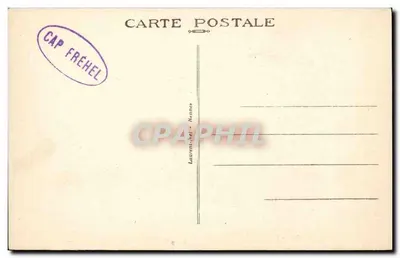 Cap Fréhel — Ogólny widok platformy wieżowca — seria 3061 — Rewers