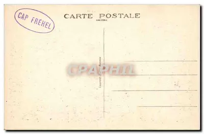 Cap Fréhel — Roca de la Banche — Costa de la Esmeralda — Editor Laurent-Jacques Rennes, n° 3804 — Reverso