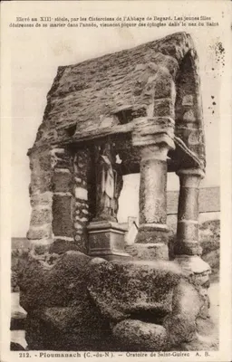 Oratório de Saint-Guirec em Ploumanach (C.-du-N.) — editor A. B. — n° 212