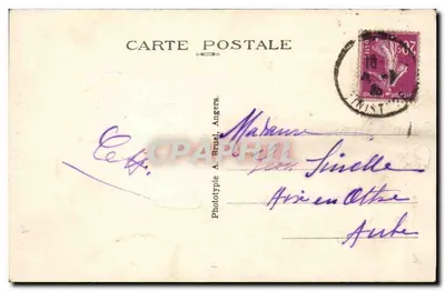 Oratório de Saint-Guirec em Ploumanach (C.-du-N.) — editor A. B. — n° 212 — Verso
