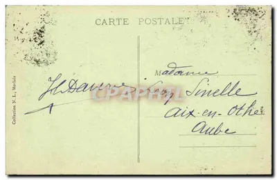 PLOUGONVEN (Finistère) — O Calvaire XVI — editor desconhecido, n°3 — Verso