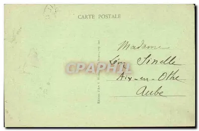 Lamballe - Notre-Dame - Stara kaplica Duków Penthièvre (XIII wiek) — Wydawnictwo Art & Bimé, rep. int. — Rewers