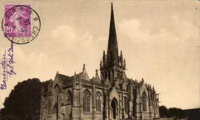 Carentan (Manche) — Igreja de Nossa Senhora — Edição da Imprensa de Carentan