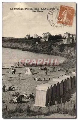A Bretanha Pitoresca - LANCIEUX (C.) - A Praia