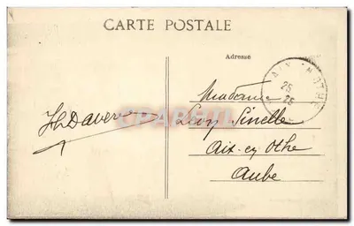 Pointe du Raz — Zatoka Zmarłych — kolekcja Villard, Quimper — Rewers