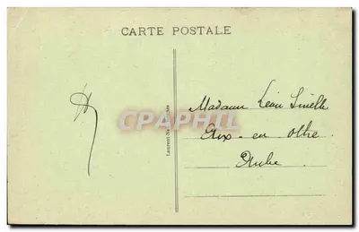 Dinard - De Strand uitzicht vanaf het Cruxel Hotel — Kust van de Esmeraald, n° 2684, uitgever Laurent Néf — Achterkant