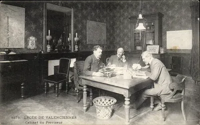 Lycée de Valenciennes — Cabinet du Proviseur — Delsart à Valenciennes