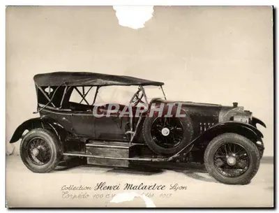 Corpedo 100 CV — carro de coleção — Coleção Henri Malavetrie Lyon