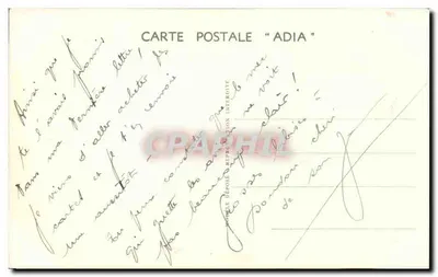 Soldado francês — caricatura humorística — editor ADIA, n° 168 — Verso