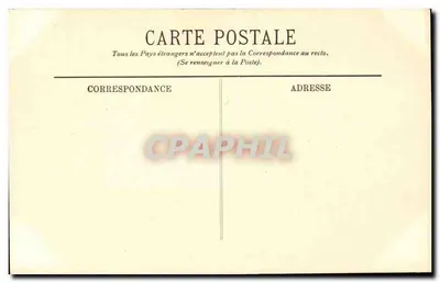 Auvergne — Oude Boerenvrouw — LL. — Achterkant