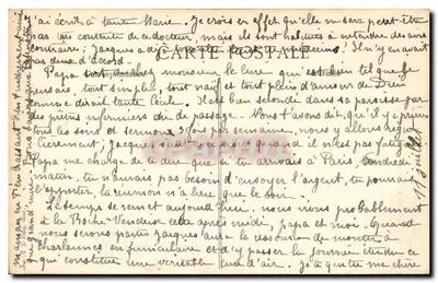 A Auvergne pitoresca — Um Ancien — E.D. n°31 — Verso