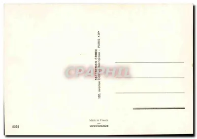 Gorila — expressão humorística — Coleção Demi-Orion, n°8038 — Verso