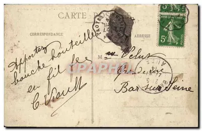 Camp de Mailly - Infirmérie - La Musique aux malades — Prud'ouque Française, n°28 — Rückseite