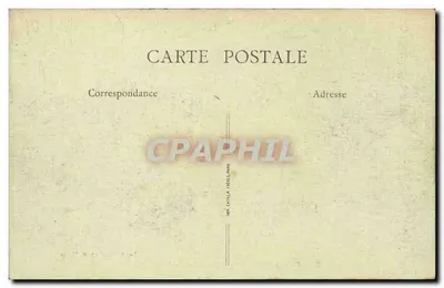Camp de Mailly — Les Travaux de propreté — Bazar Militaire, A. Nieps — Verso
