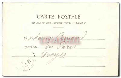 No Campo de Mailly - O Pansage — Livraria Militar Guérin, Mourmelon — Verso