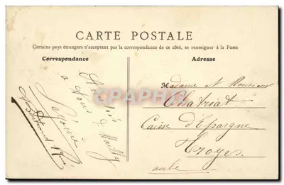 Kamp Mailly — Uitzicht op de tenten — Bazin Millière, n°57 — Achterkant