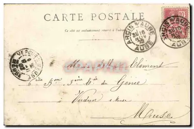 Camp de Mailly - O Lavatório — Lib. Gralliazi Royer, em Artigues-Aube — Verso