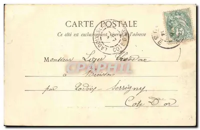 Campo de Mailly — Lavadeiras e Cozinhas — Livraria Militar Guérin, Mourmelon — Verso