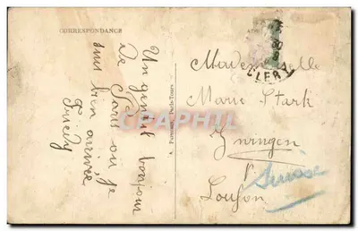 Parigi — Piazza della Concordia — Le Fontane e l'Obelisco — A.P.* — Verso