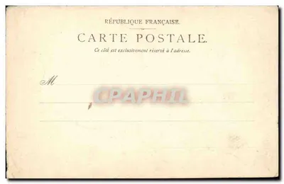 Pavillon de la Guyane — Exposition Universelle 1900 — Parc du Trocadéro — Verso