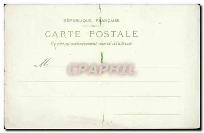 Palácio da Alemanha — Exposição de 1900 — Paris — Verso