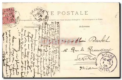Saint-Nazaire — Lancement du cuirassé de 1re classe « Liberté » — Collection Morel, St-Nazaire — Verso