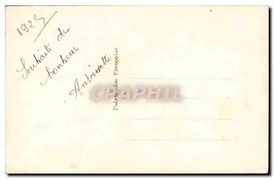 एक युवा महिला फर के साथ — शुभकामना — EKO 968 — पीछे
