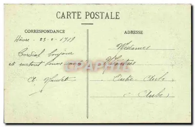 Capela de Nossa Senhora dos Flocos — Arredores de Le Havre — C.V. 2502 — Verso