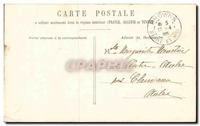 Operaio sorpreso da una lettera — Provins — n° 55 — Verso