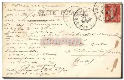 Recey-sur-Ouche — Promenade de la Carrière — H. Grance, edit., Recey-sur-Ouche — Verso