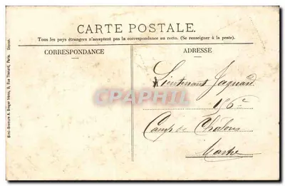 Brienne-le-Château — Hospital da Caridade e Avenida do Castelo — Paul Antoine, lib. edit. — Verso