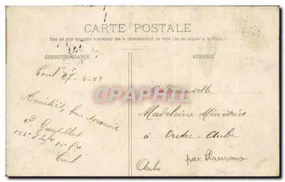 Toul Ilustrado - Praça da República - O Kiosque — Poirot, editor, Toul — Verso