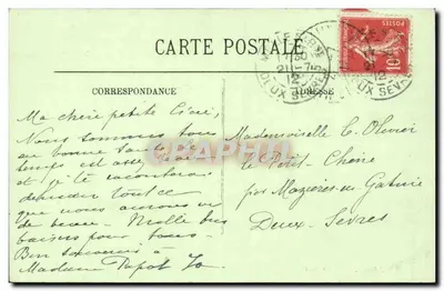Niort — Zamek — LL. — Rewers