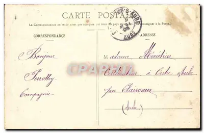 Campo de Châlons — O 155 curto — Peça em Ação! — Livraria Militar Guérin, Moarmelon — Verso