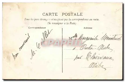 Chaumes — La Chalotterie — Torre do Moulin — Editor Félix Follot — Verso