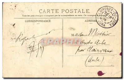Baume (Jura) — Wodospady Trifs — Wydawca: J. Lams de Pagny — Rewers